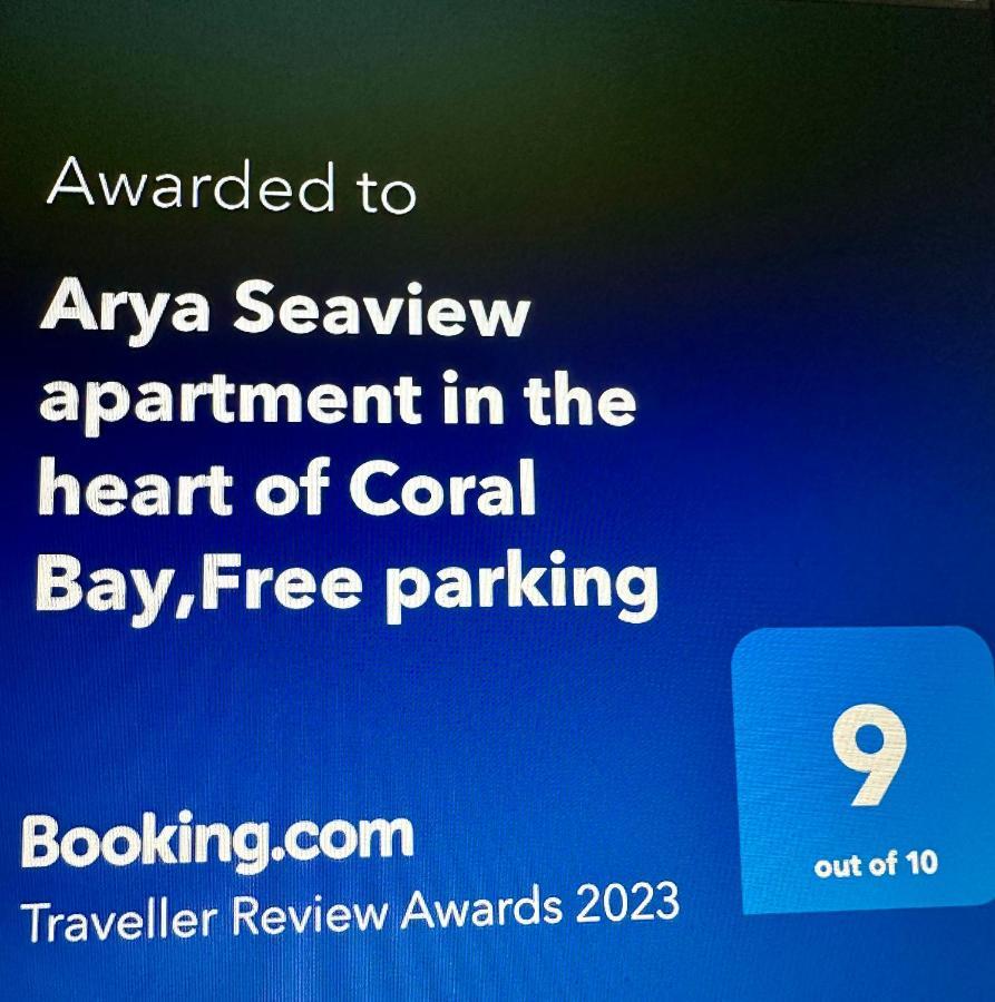 Arya Seaview Apartment In The Heart Of Coral Bay (Adults Only) Εξωτερικό φωτογραφία